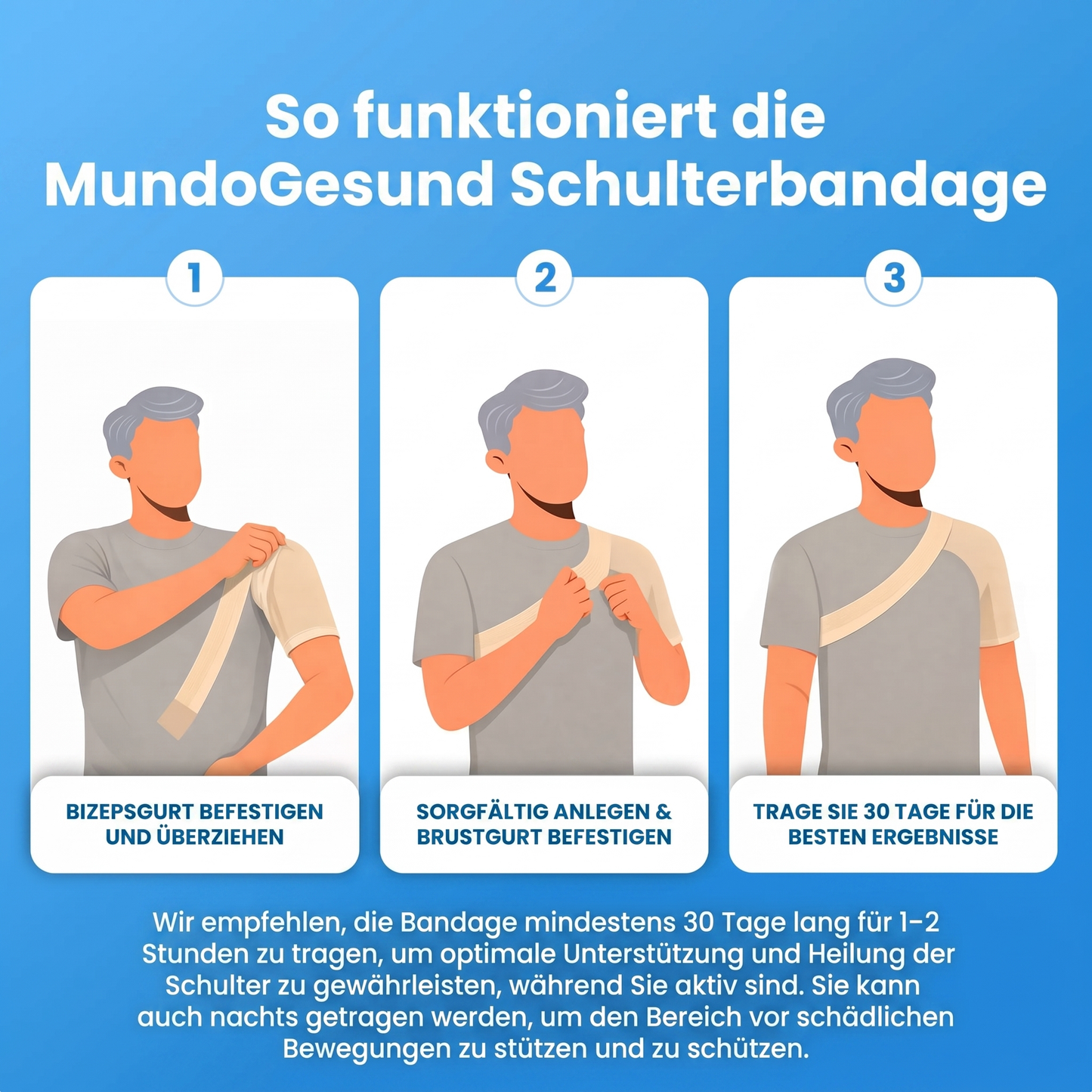 MundoGesund Schulterbandage