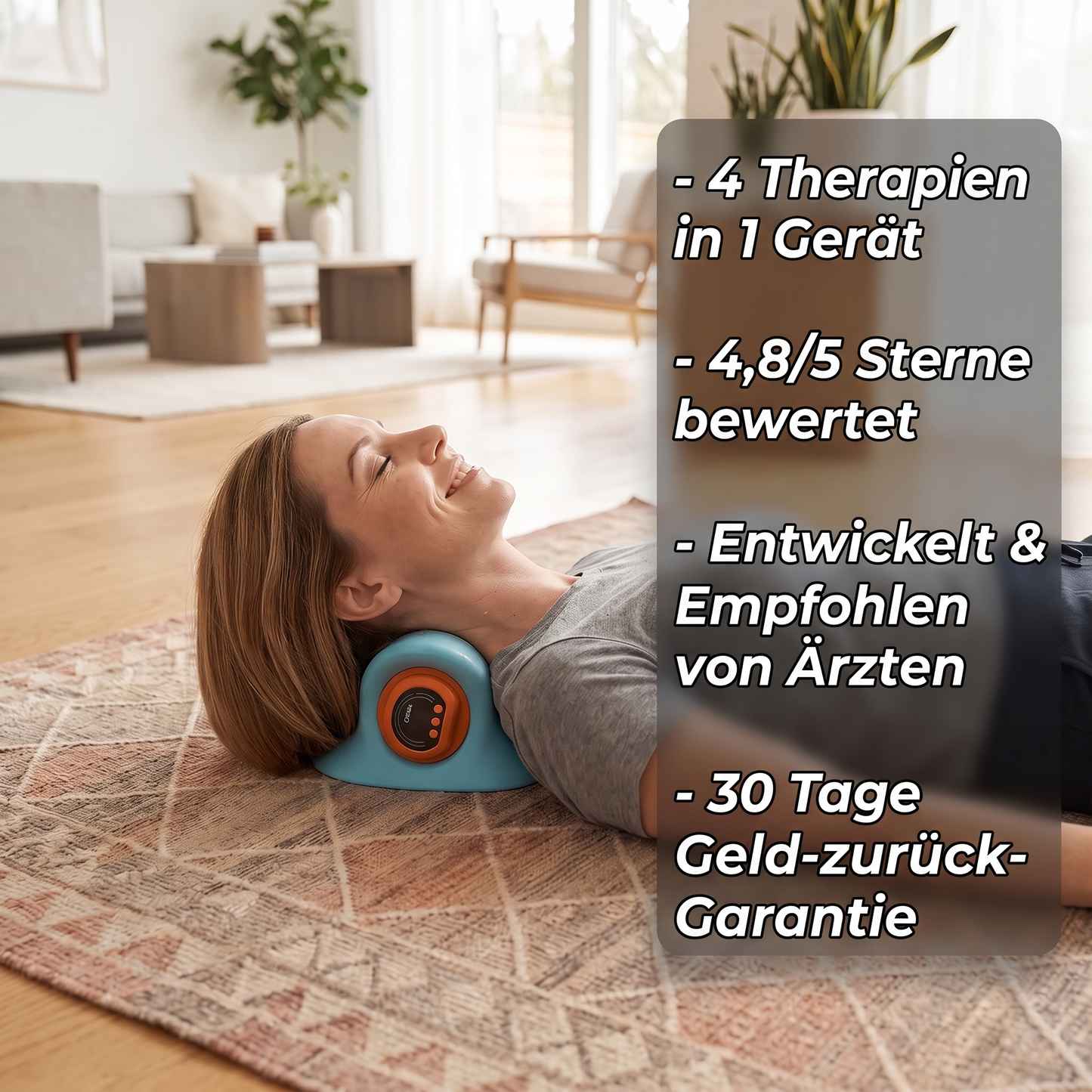 4-in-1 Therapie gegen Schwindel - ohne Nebenwirkungen, von zu Hause aus