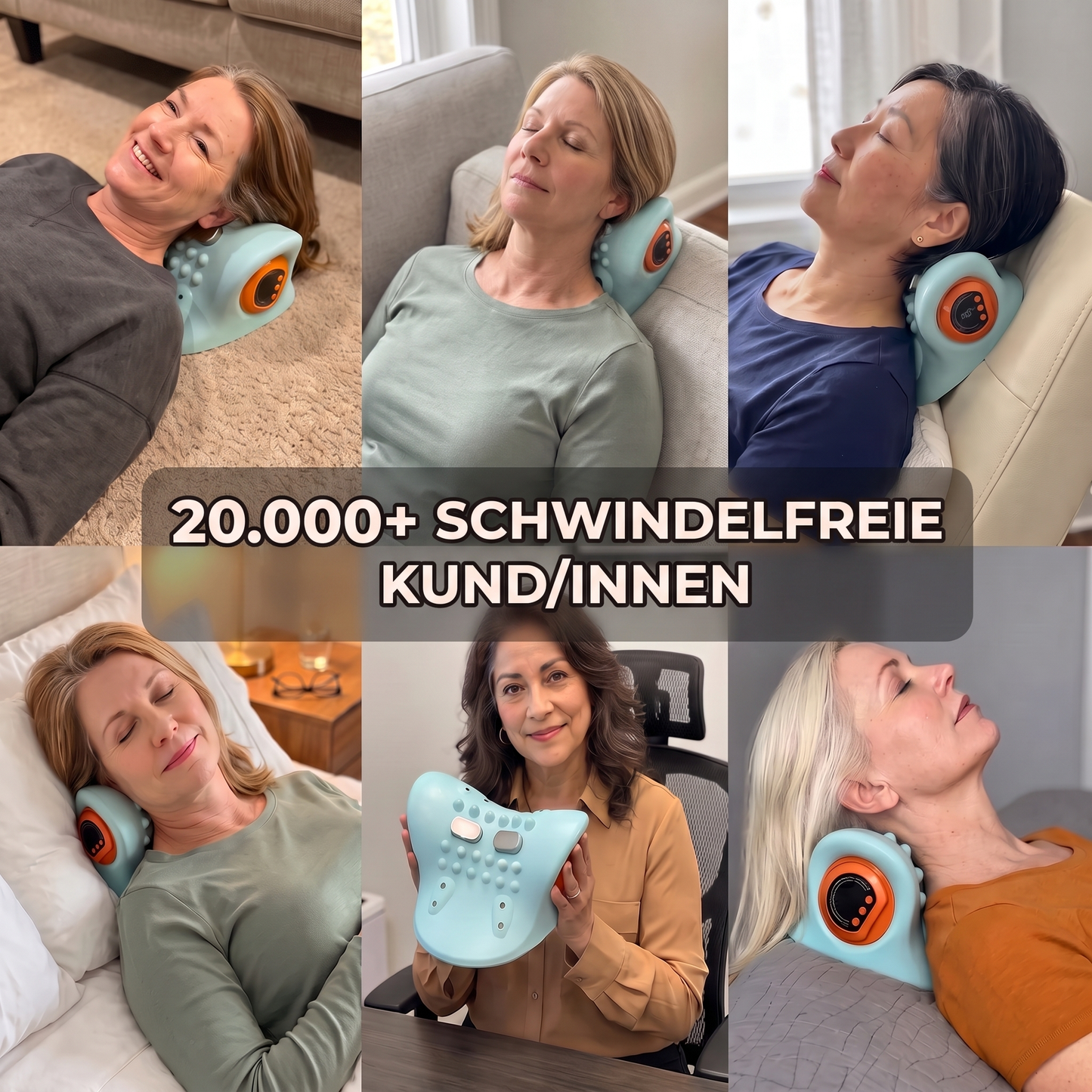 4-in-1 Therapie gegen Schwindel - ohne Nebenwirkungen, von zu Hause aus