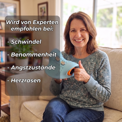 4-in-1 Therapie gegen Schwindel - ohne Nebenwirkungen, von zu Hause aus